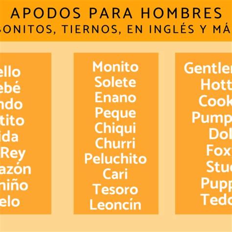 apodos chidos